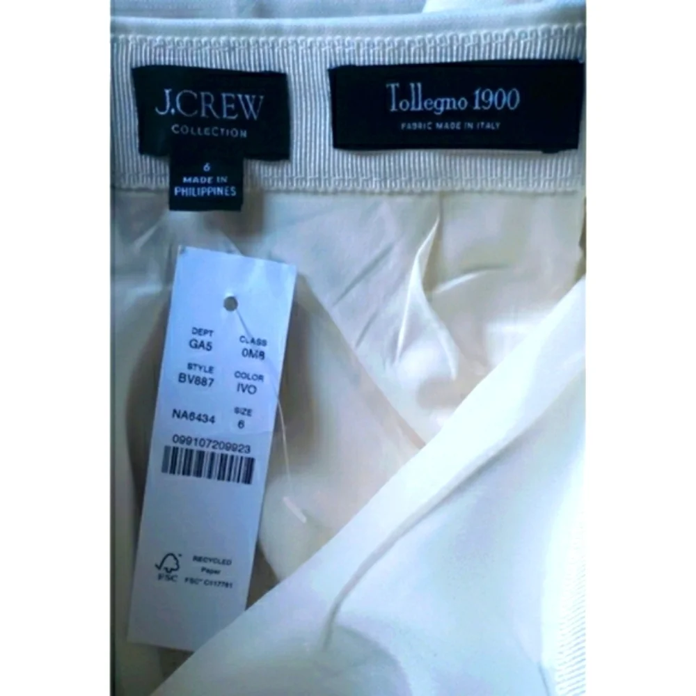 J.Crew Collection tuxedo maxi skirt in wool